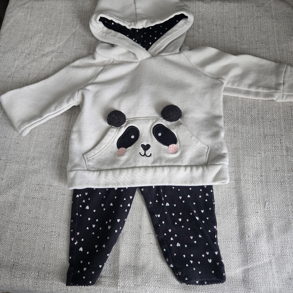 Baby Bundle - George Soft White Sherpa Baby Hoodie